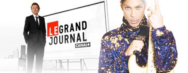 Prince au Grand Journal 2011